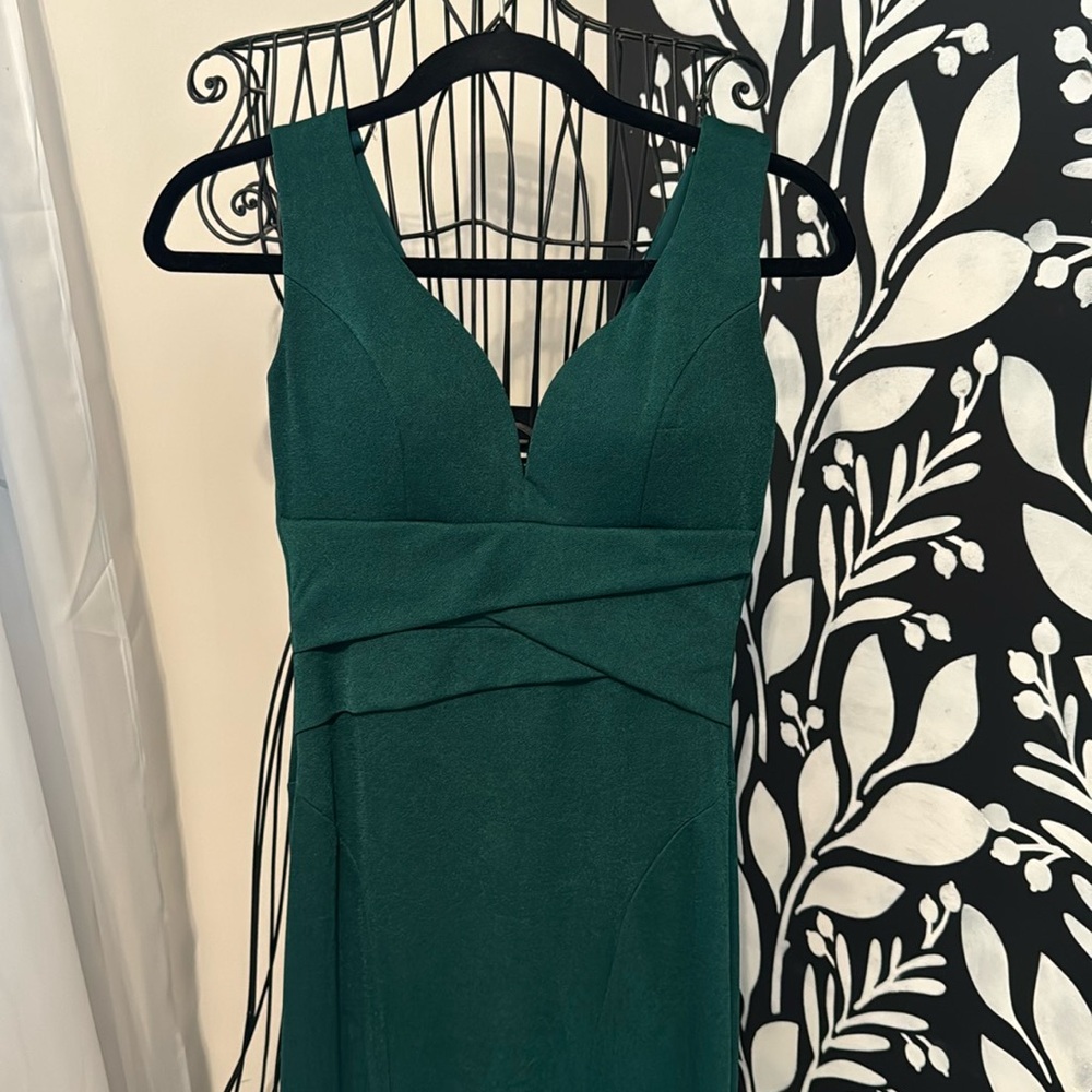 Emerald Green Gown